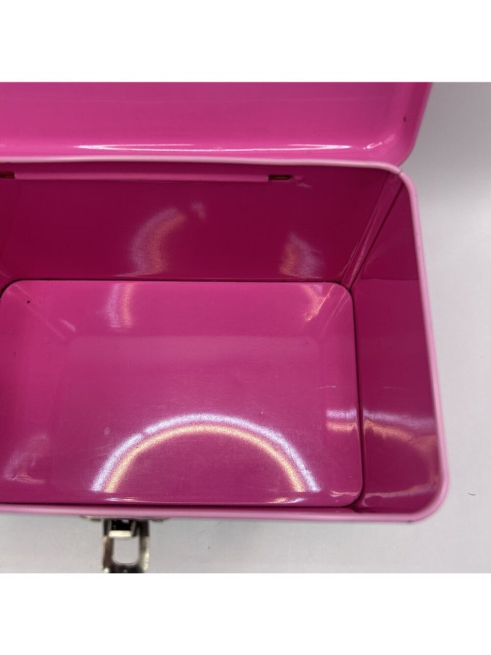 Sanrio 1993 Spottie Dottie Metal Tin Trinket Box Dog Pink Container Rare Vintage - Picture 9 of 16